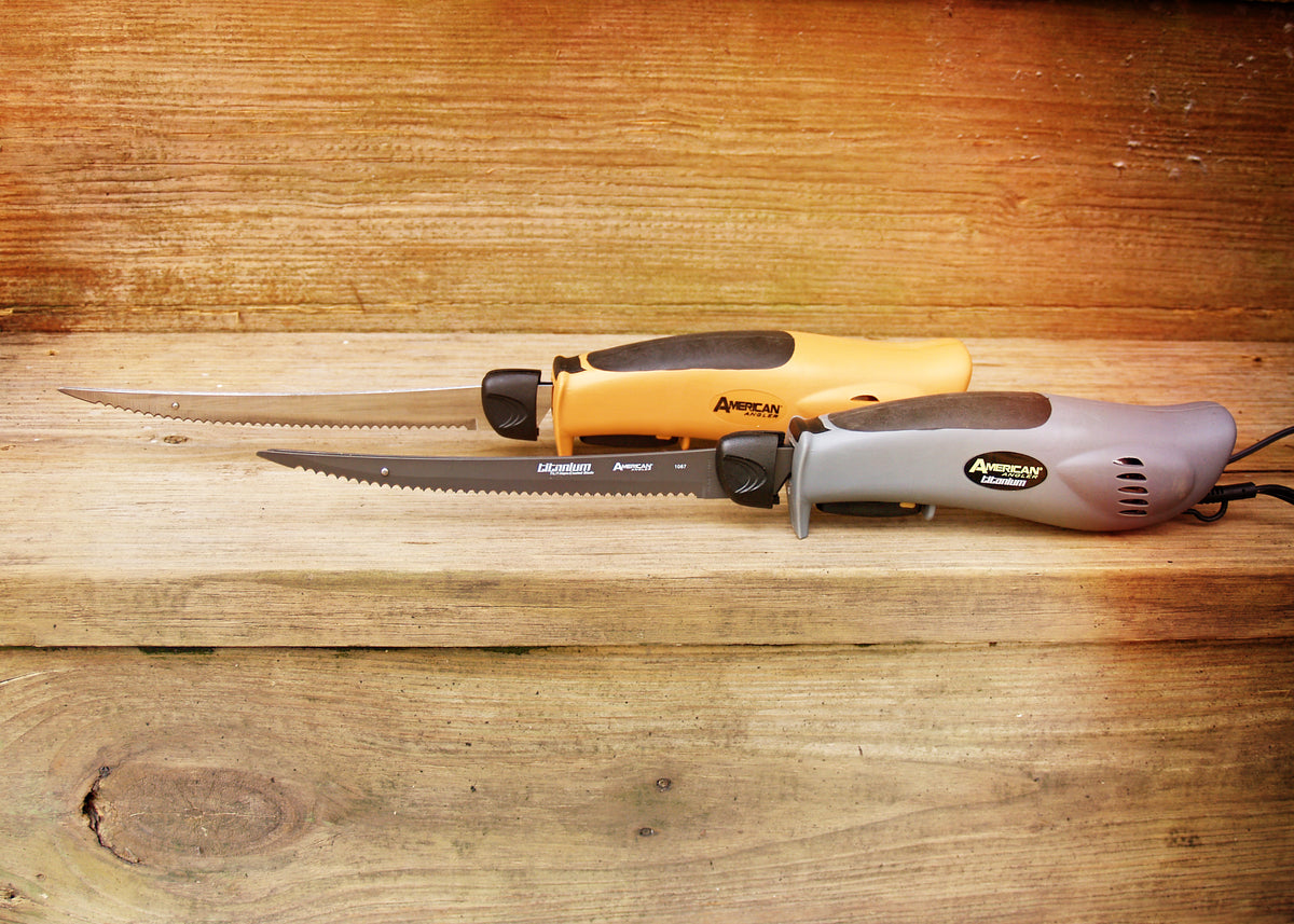 American Angler Ultra Electric Fillet Knife 110v Nca1709 for sale