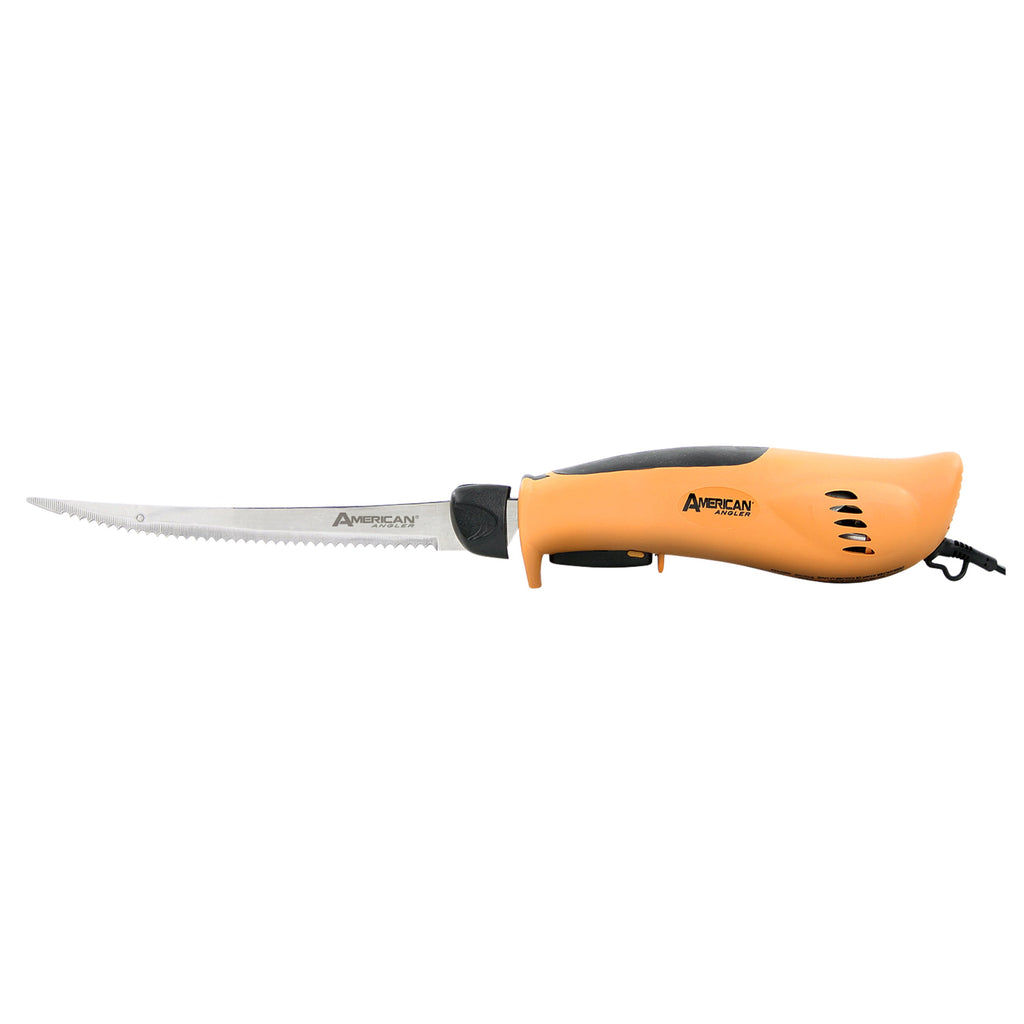 PRO Titanium Electric Fillet Knife With 8” Titanium-Coated Freshwater –  American Angler