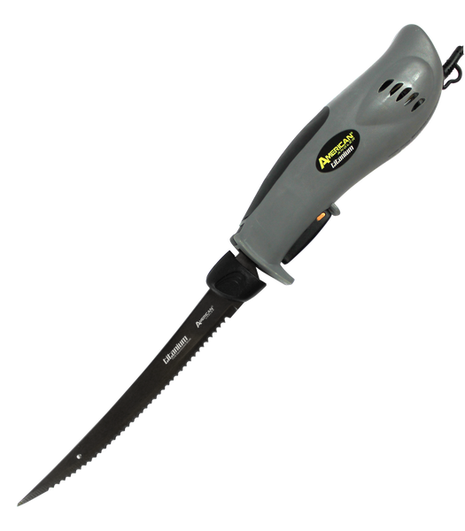 PRO Titanium Electric Fillet Knife With 8” Titanium-Coated